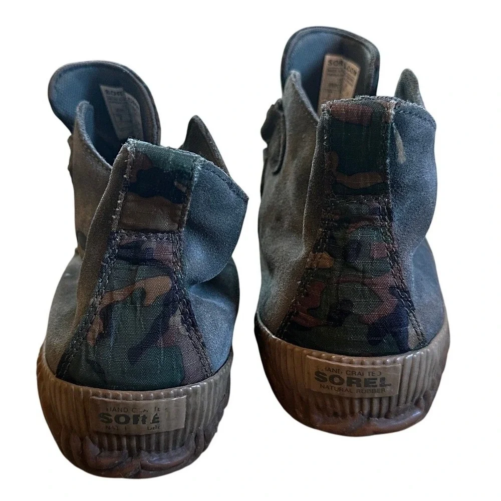 Sorel Quarry Camo Out N About Plus Waterproof Duck Boots Women's 8